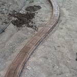 Flat Curbing - Castlerock stamp - Color